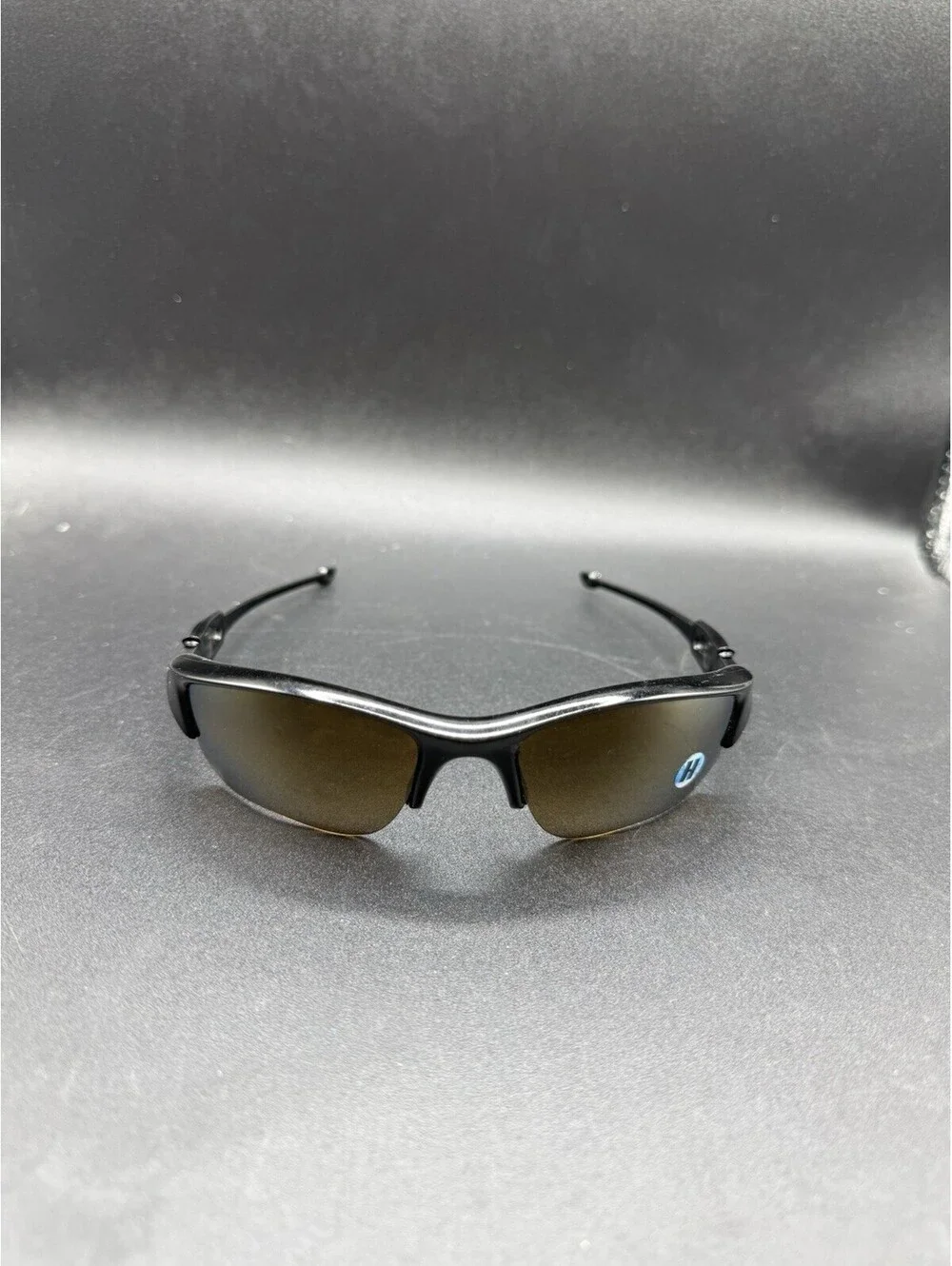 Oakley Flak Jacket XL Polished Black/Bronze Polarized Lenses
